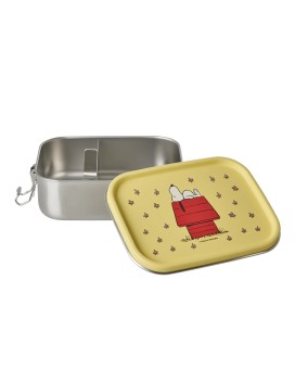 lunchbox with yellow Snoopy print, small, 800 ml | Kinderfeestwinkel | Speelgoedwinkel | Feestwinkel | Kinderwinkel | Amsterd