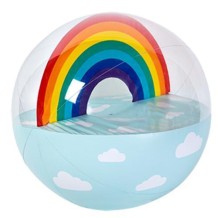 inflatable xl beach ball - regenboog