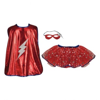 superhero tutu, cape & mask (6-8 jr) | Kinderfeestwinkel | Speelgoedwinkel | Feestwinkel | Kinderwinkel | Amsterdam