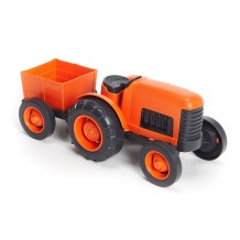 green toys tractor - orange