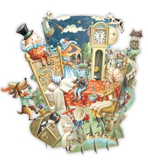3d pop-up kaart nursery rhymes | Kinderfeestwinkel | Speelgoedwinkel | Feestwinkel | Kinderwinkel | Amsterdam