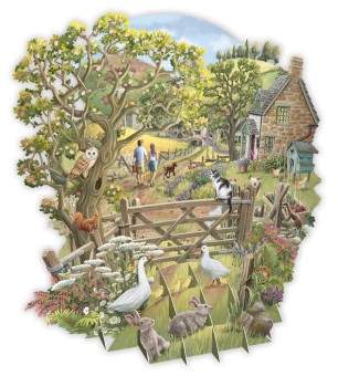 3d pop-up kaart countryside | Kinderfeestwinkel | Speelgoedwinkel | Feestwinkel | Kinderwinkel | Amsterdam