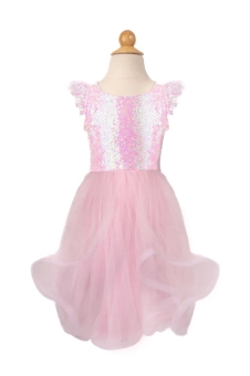 pink sequins twirl dress (5-6 jr) | Kinderfeestwinkel | Speelgoedwinkel | Feestwinkel | Kinderwinkel | Amsterdam