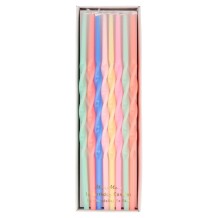 meri meri mixed twisted candles | Kinderfeestwinkel | Speelgoedwinkel | Feestwinkel | Kinderwinkel | Amsterdam