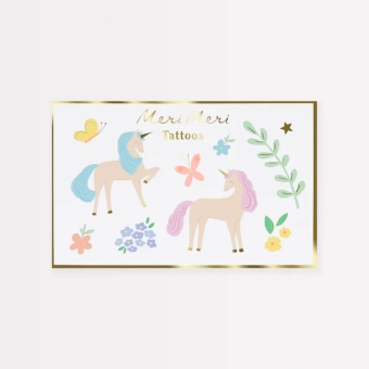 meri meri unicorn tattoos | Kinderfeestwinkel | Speelgoedwinkel | Feestwinkel | Kinderwinkel | Amsterdam