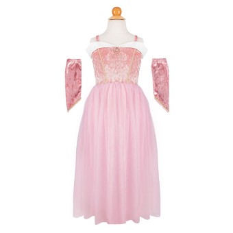 velvety soft sleeping sweetheart princess gown (5-6 jr) | Kinderfeestwinkel | Speelgoedwinkel | Feestwinkel | Kinderwinkel |