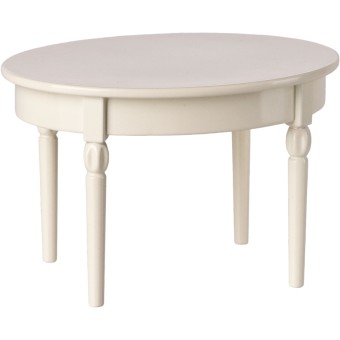 maileg vintage dining table, mouse - off white