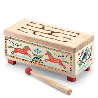 djeco animambo - houten trommel | Kinderfeestwinkel | Speelgoedwinkel | Feestwinkel | Kinderwinkel | Amsterdam