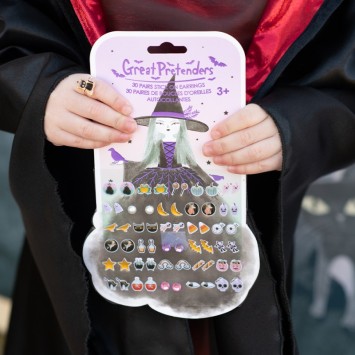 natasha the raven witch stick-on earrings (30 pairs)