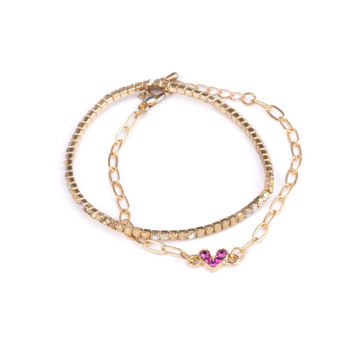 boutique chic linked with love bracelets