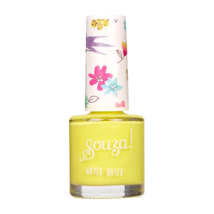 souza nail polish - yellow pearlescent