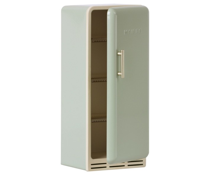 maileg miniature fridge - mint