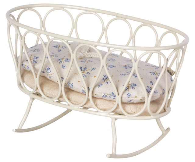 maileg cradle w. sleeping bag, MY - blue | Kinderfeestwinkel | Speelgoedwinkel | Feestwinkel | Kinderwinkel | Amsterdam