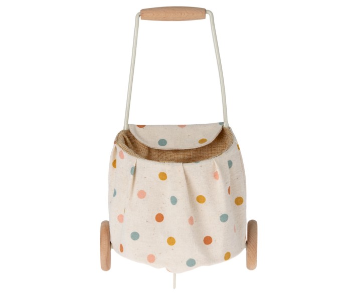 maileg trolley, mini - multi dots