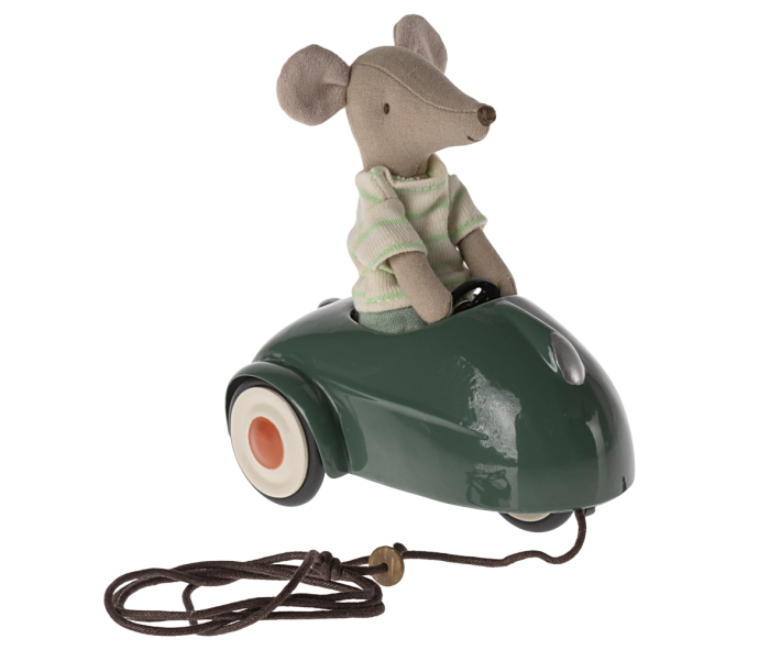 maileg mouse car - dark green