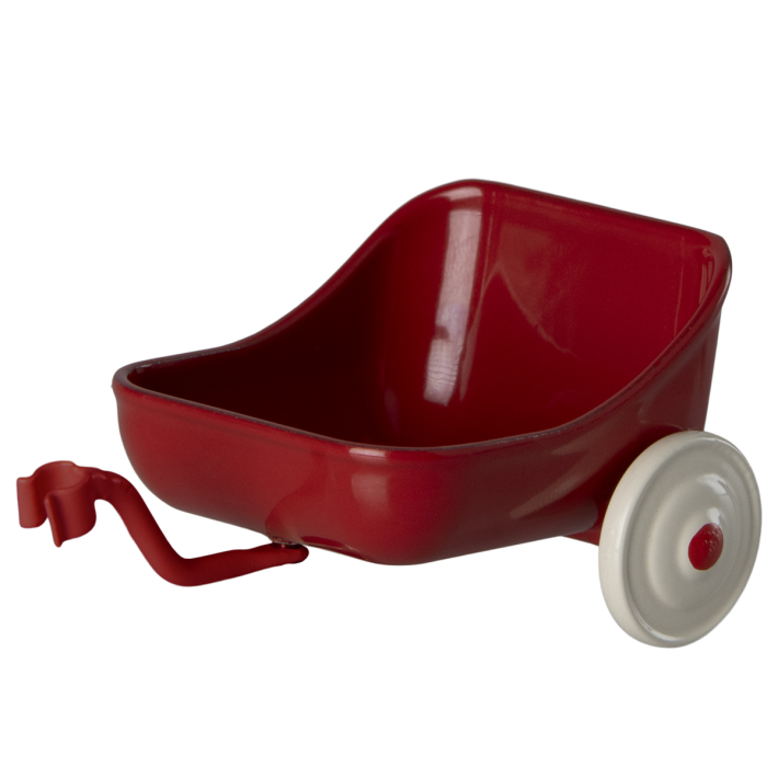 maileg tricycle hanger, mouse - red