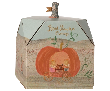 maileg pumpkin carriage, mouse
