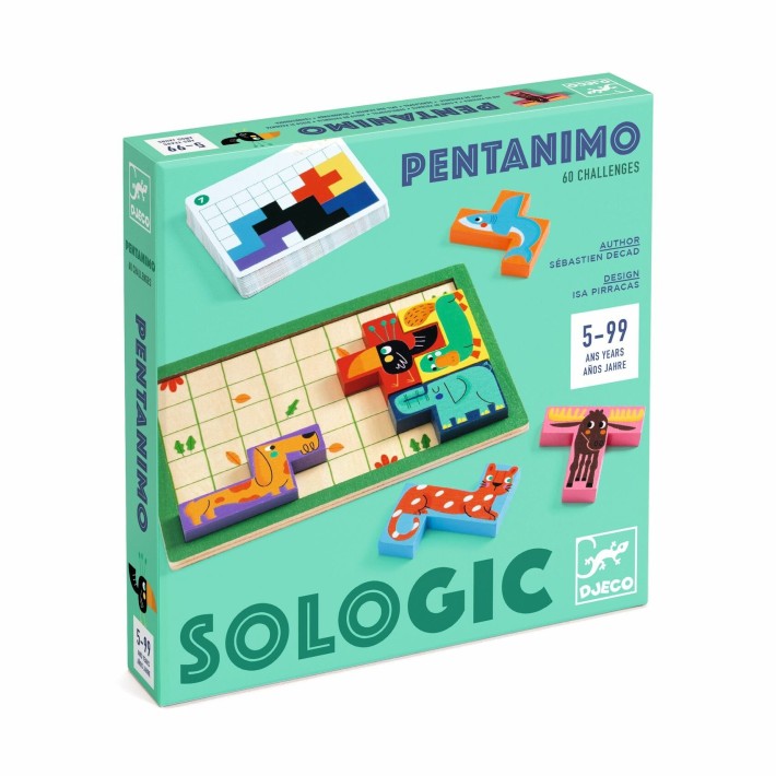 djeco sologic game - pentanimo