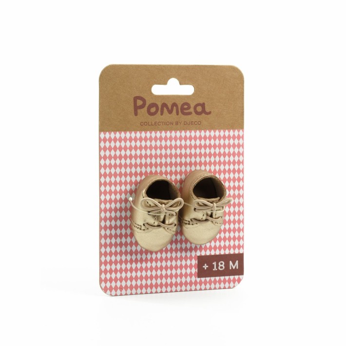 djeco schoenen babypop - goud