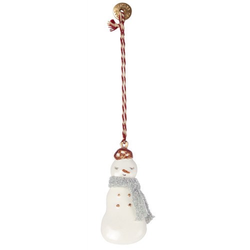 maileg metal ornament, snowman