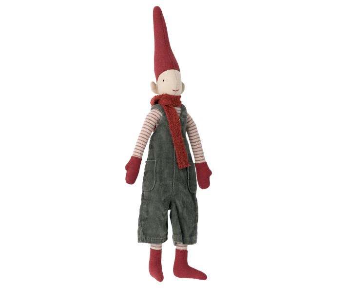 maileg mini pixy boy with green overalls | Kinderfeestwinkel | Speelgoedwinkel | Feestwinkel | Kinderwinkel | Amsterdam