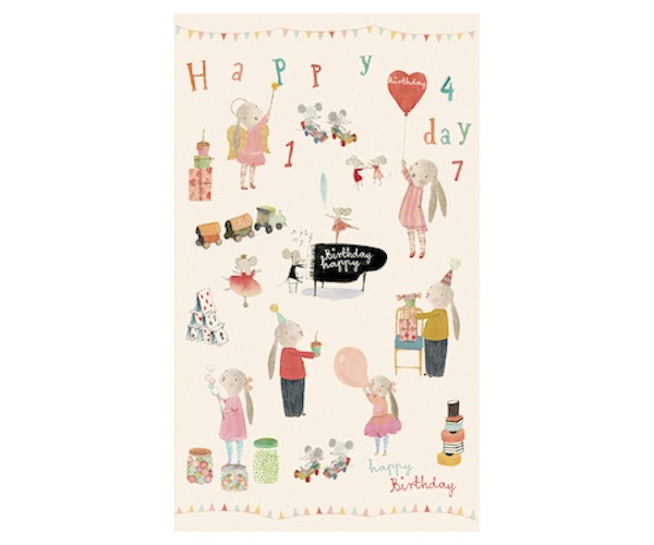 maileg giftwrap, happy day, 10 m | Kinderfeestwinkel | Speelgoedwinkel | Feestwinkel | Kinderwinkel | Amsterdam