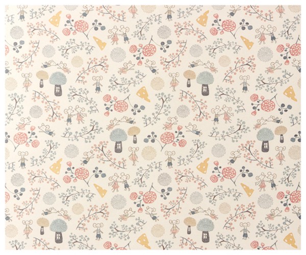 maileg giftwrap, mice party - 10 m