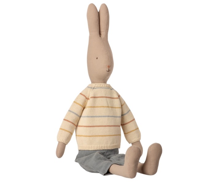 maileg rabbit size 5 in pants & knitted sweater