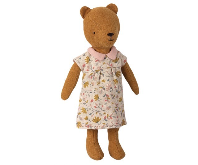 maileg dress, teddy mum