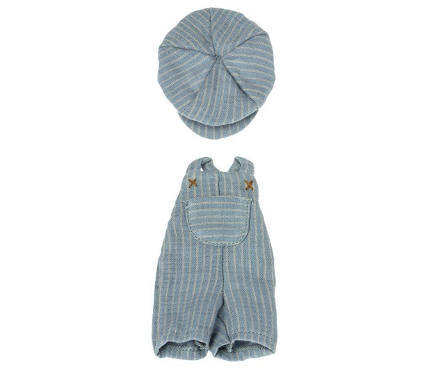 maileg overall and cap for teddy junior | Kinderfeestwinkel | Speelgoedwinkel | Feestwinkel | Kinderwinkel | Amsterdam
