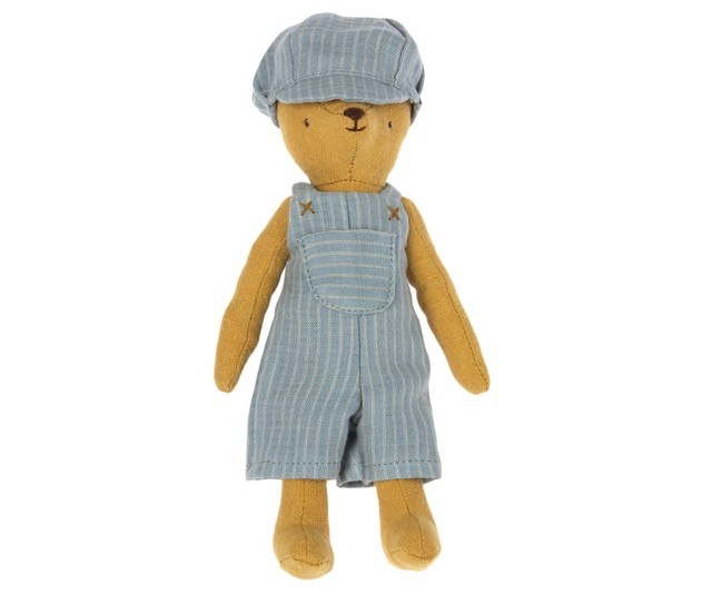 maileg overall and cap for teddy junior