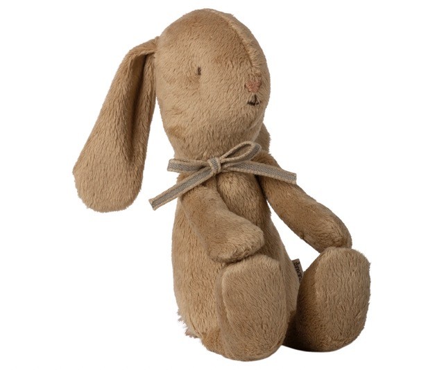 maileg soft bunny, small - brown