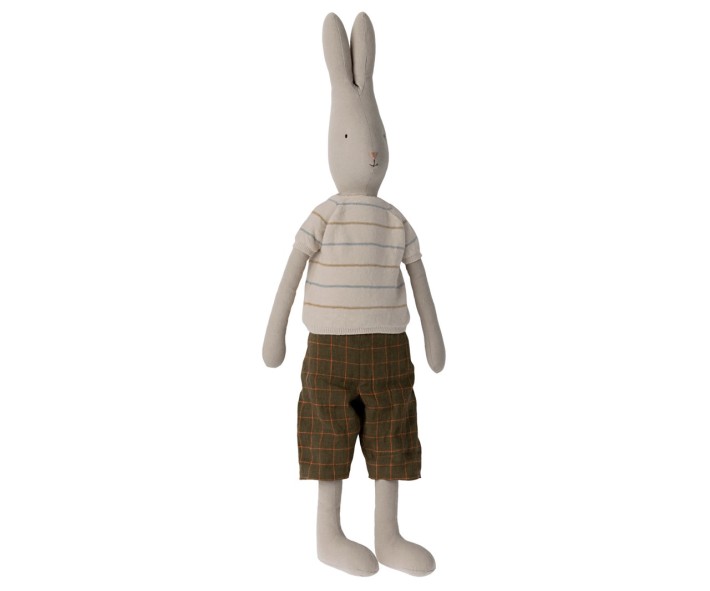 maileg rabbit size 5, pants & knitted sweater