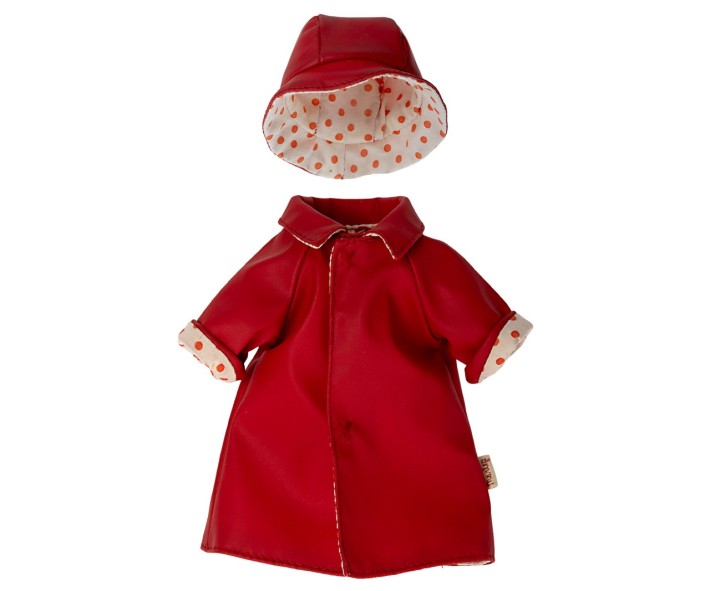 maileg rain coat with hat - teddy mum | Kinderfeestwinkel | Speelgoedwinkel | Feestwinkel | Kinderwinkel | Amsterdam