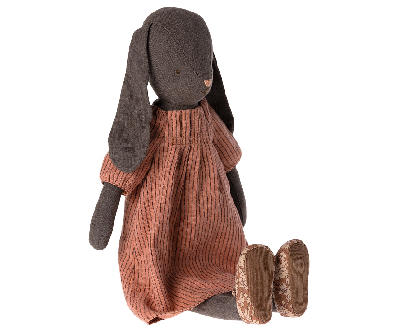 maileg bunny size 3, dress - earth