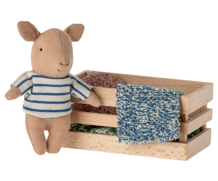 maileg pig in box, baby boy | Kinderfeestwinkel | Speelgoedwinkel | Feestwinkel | Kinderwinkel | Amsterdam
