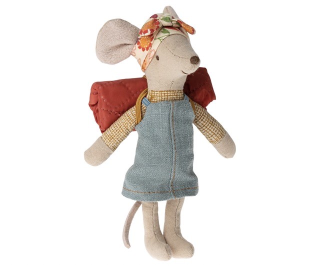 maileg hiker mouse, big sister