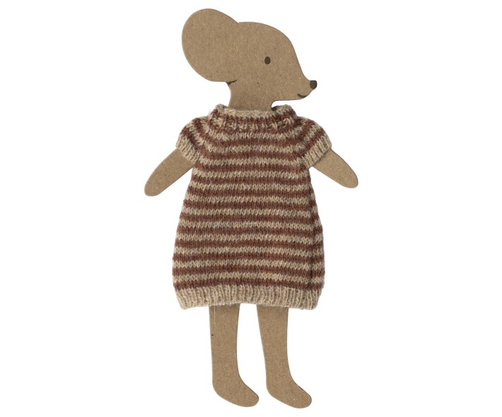 maileg knitted dress for mum mouse