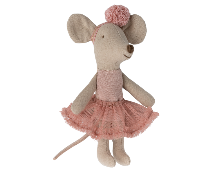 maileg ballerina mouse, little sister - rose