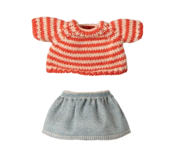 maileg knitted sweater and skirt, big sister | Kinderfeestwinkel | Speelgoedwinkel | Feestwinkel | Kinderwinkel | Amsterdam