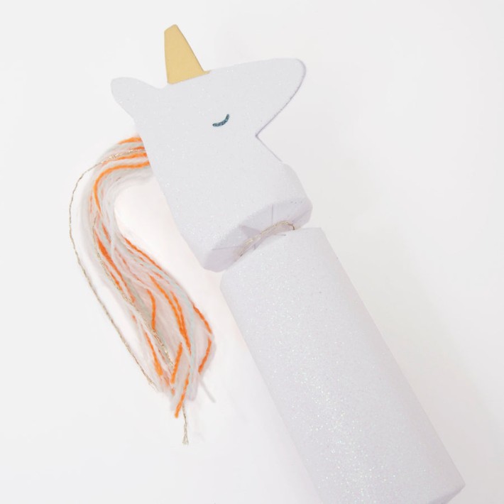 meri meri unicorn glitter crackers