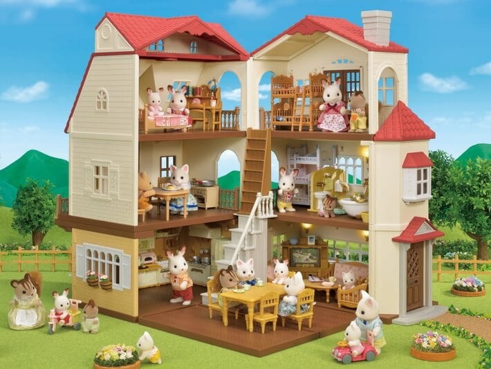 sylvanian families red roof country home | Kinderfeestwinkel | Speelgoedwinkel | Feestwinkel | Kinderwinkel | Amsterdam