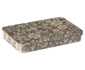 maileg metal box with sliding lid, blossom -blue | Kinderfeestwinkel | Speelgoedwinkel | Feestwinkel | Kinderwinkel | Amsterd