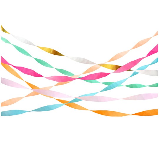 meri meri bright crepe streamers | Kinderfeestwinkel | Speelgoedwinkel | Feestwinkel | Kinderwinkel | Amsterdam