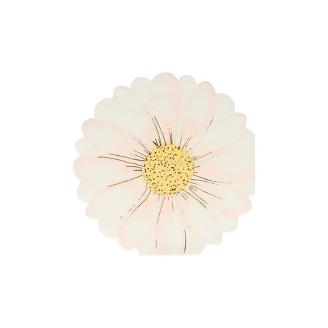 meri meri wild daisy napkins