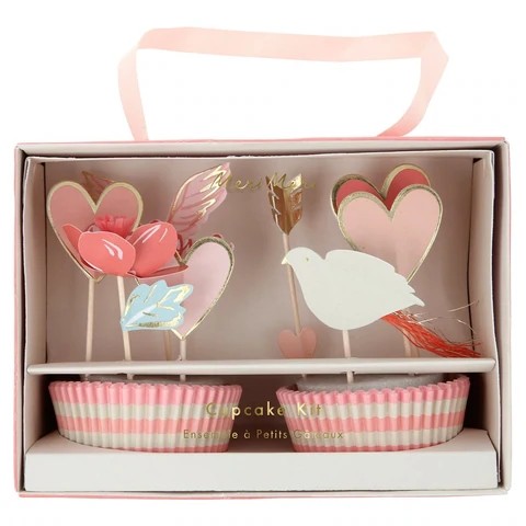 meri meri valentine cupcake kit