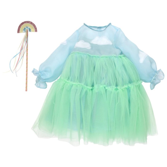 meri meri cloud dress costume (5-6 jr)