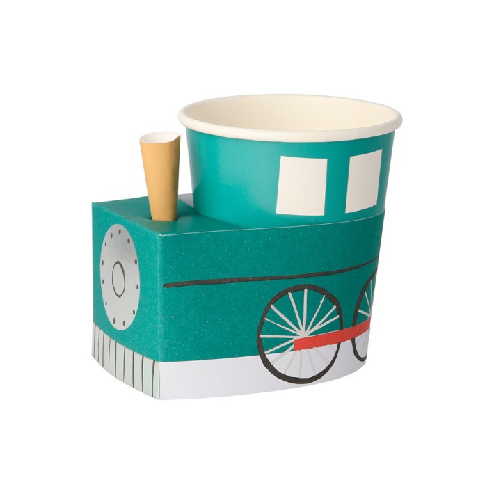 meri meri train cups