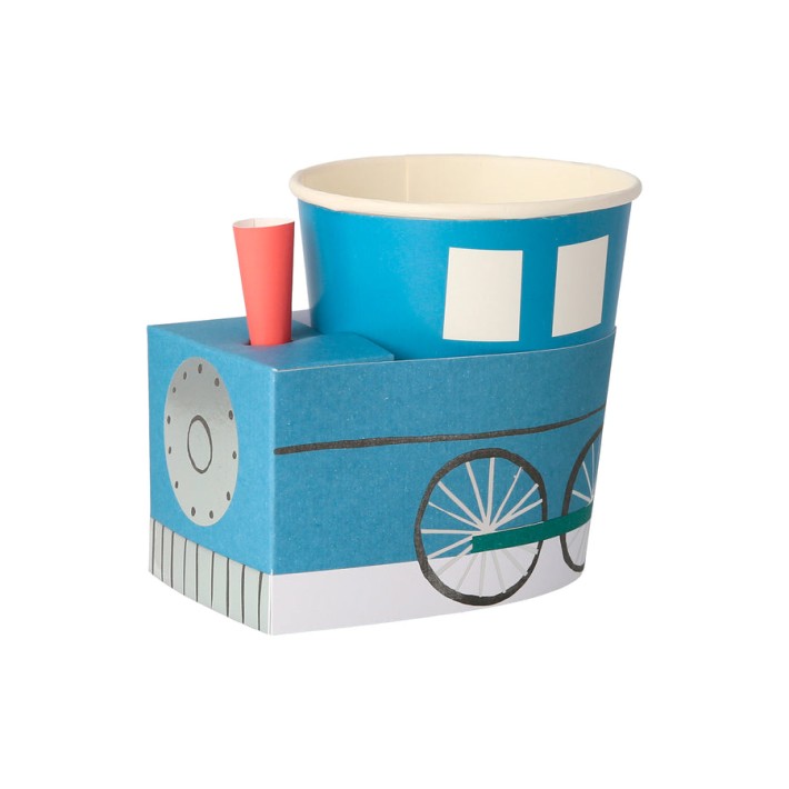 meri meri train cups