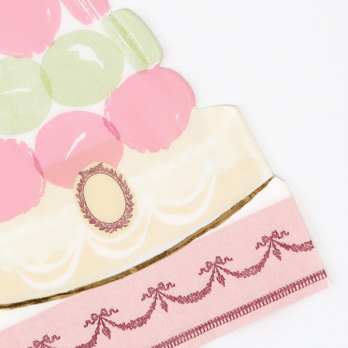 meri meri ladur?e paris macaron pyramid napkins